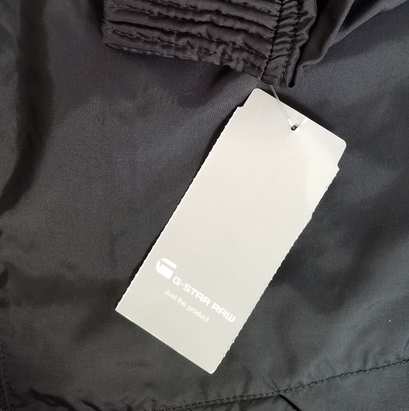 New Men's "G-Star Raw" Black Deline Track Jacket - Picture 7 of 8